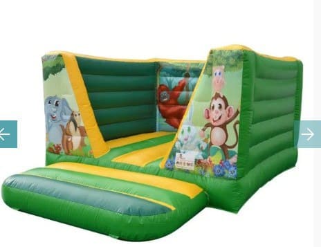 Jungle Dieren springkussen huren